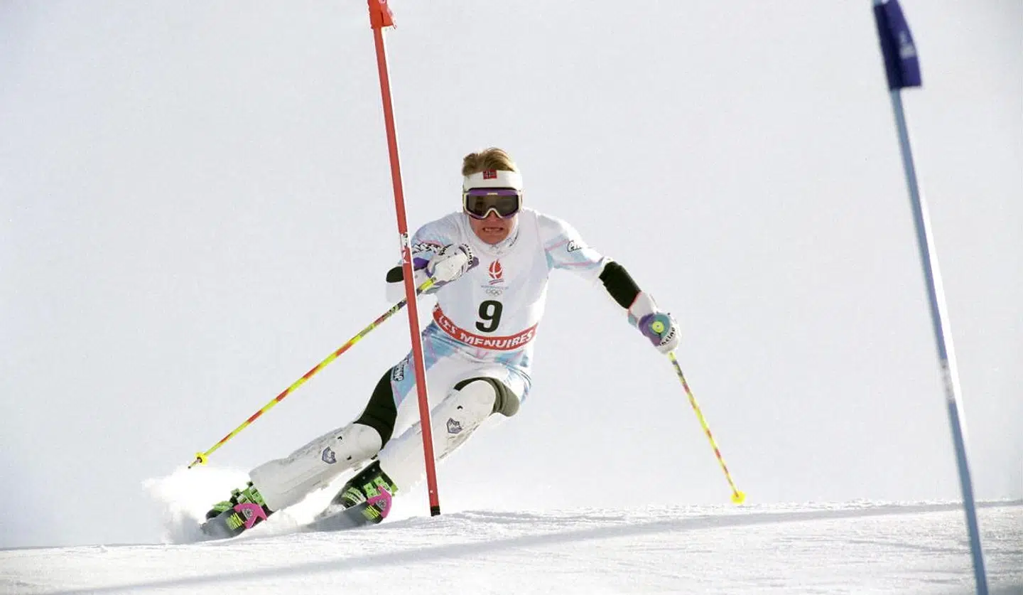 Finn Christian Jagge ved vinter-OL i 1992 i Albertville.