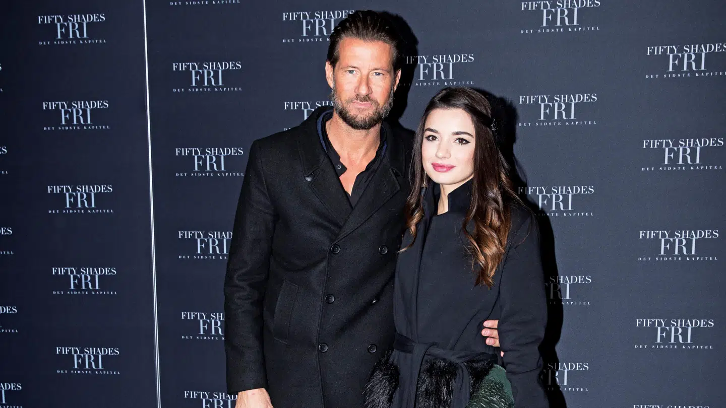 Frederik Fetterlein med sin svenske forlovede Andrea Tolic.