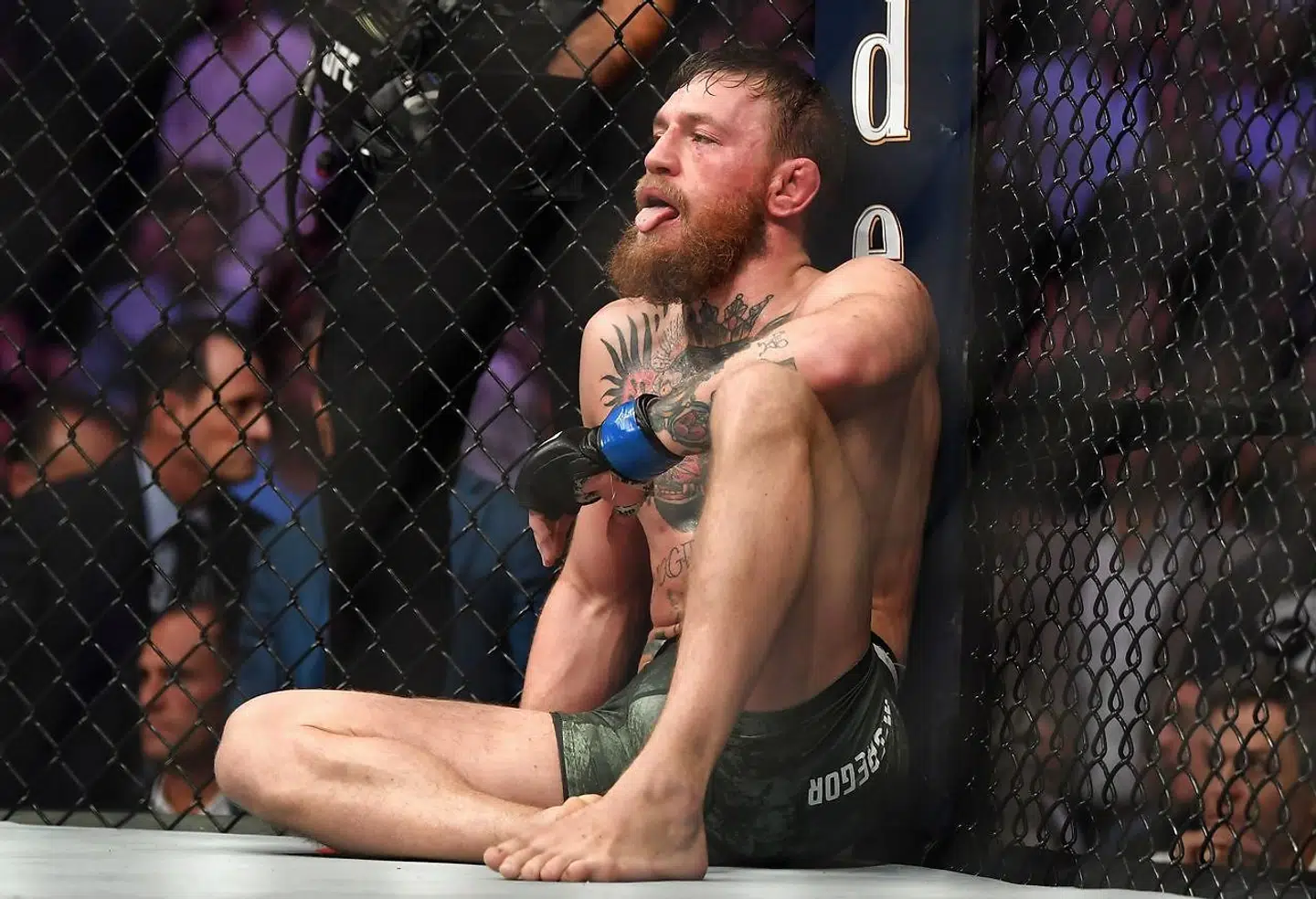 McGregor lægger ikke skjul på, at han er påvirket af nyheden om Khabib Nurmagomedovs far.