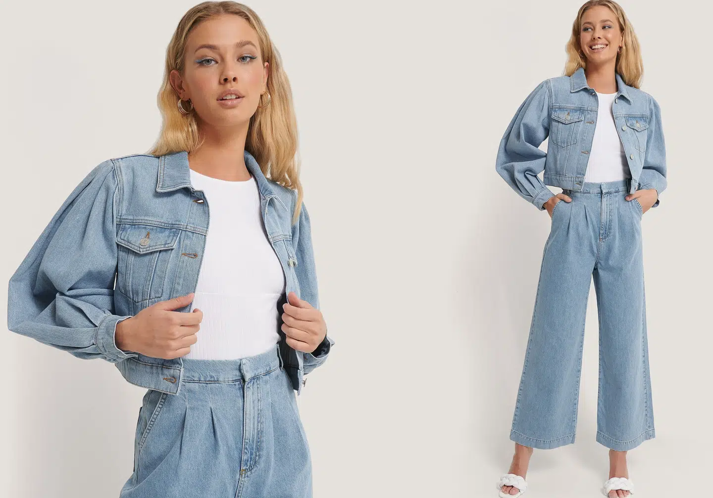 Annais x NA-KD Denim Jacket