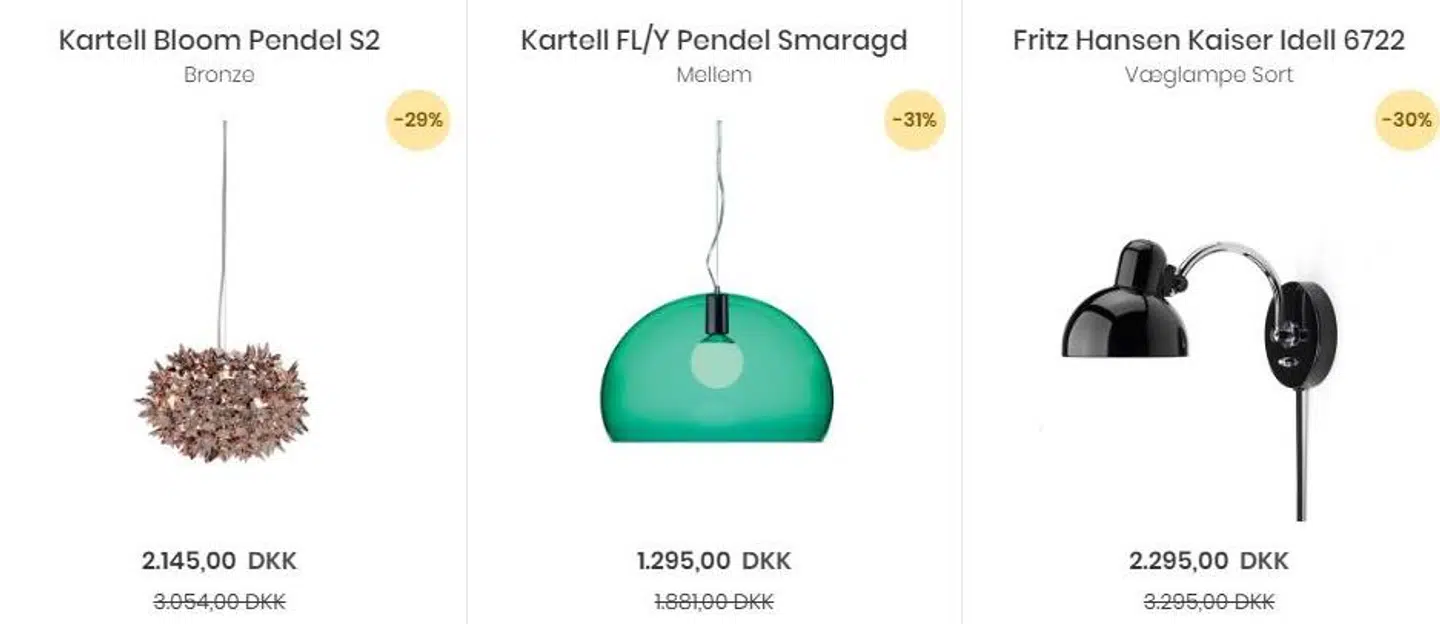 Andlight.dk - designerlamper