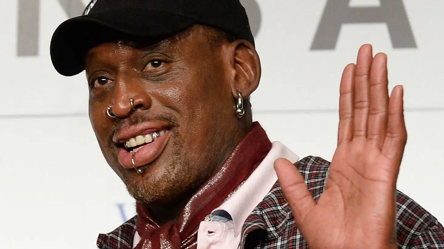 Dennis Rodman har overrasket sin søn.