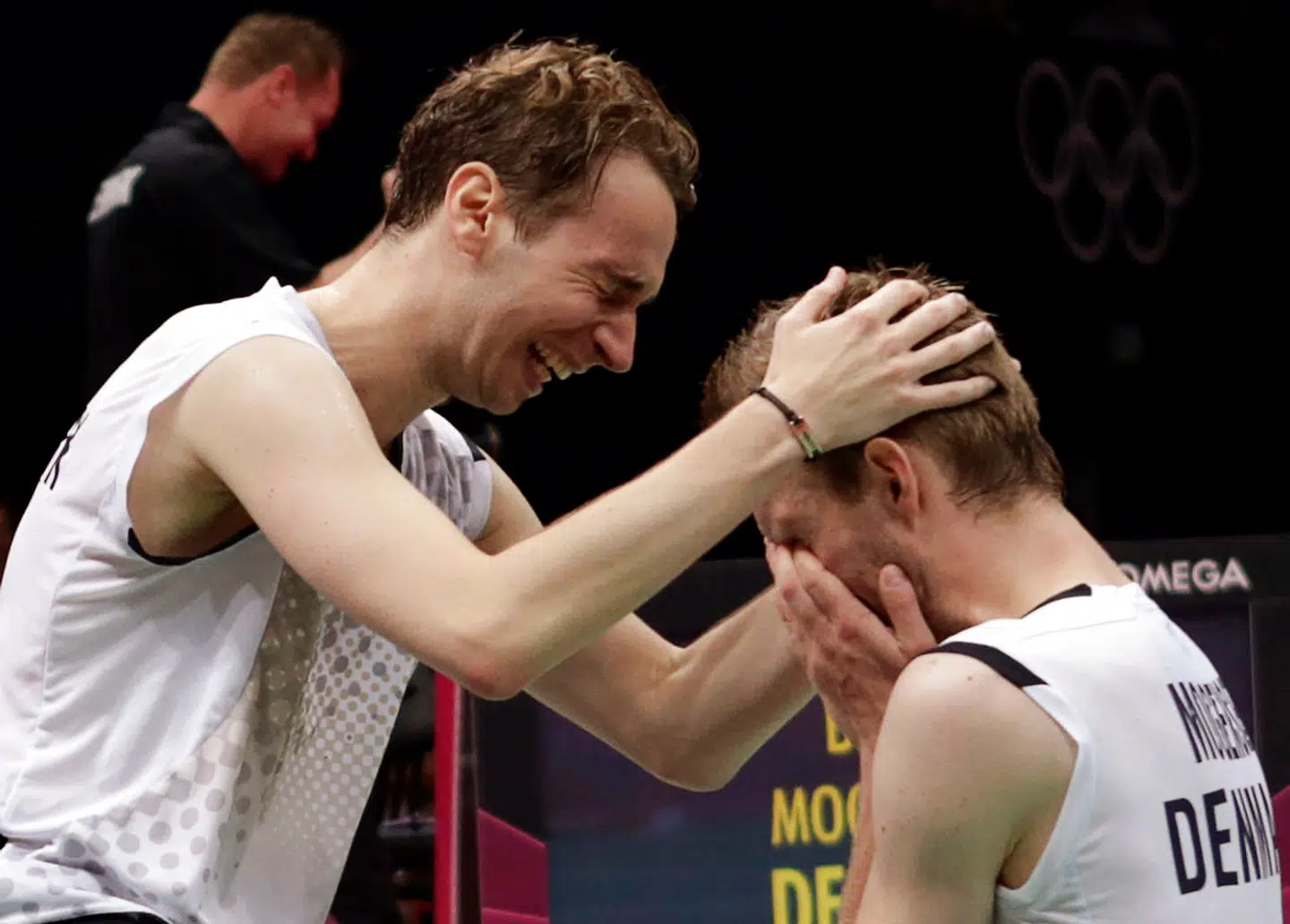 Mathias Boe og Carsten Mogensen ved OL 2012.