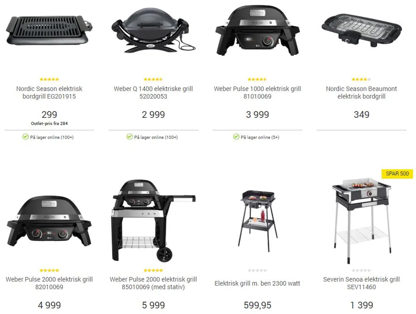 Elektrisk grill fra Elgiganten