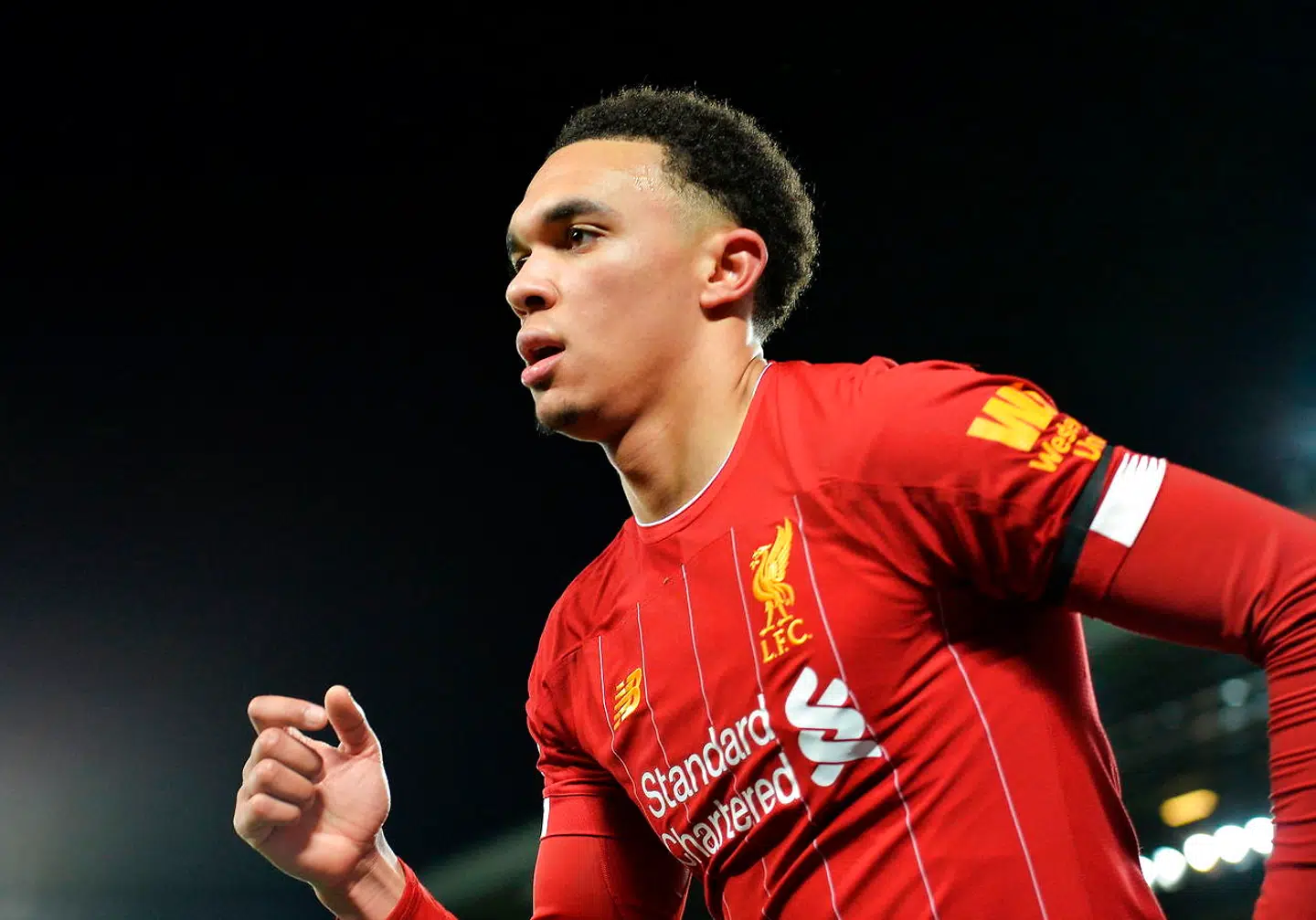 Jesper Lindstrøm er stor fan af Liverpool og kan med en sejr lørdag se frem til at møde Liverpool-backen Trent Alexander-Arnold.