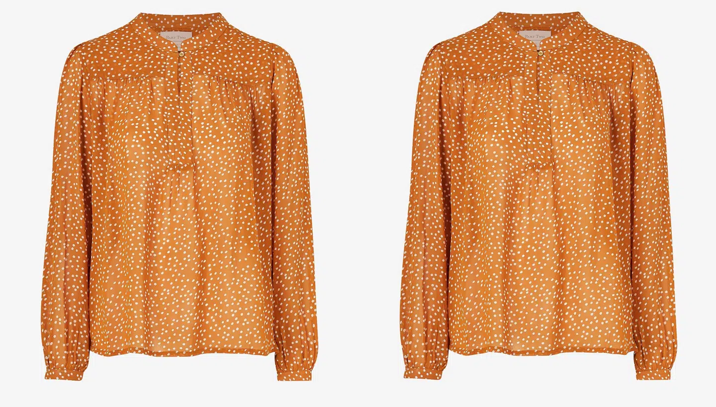 Part Two Bluse Aberte fra Ellos.dk