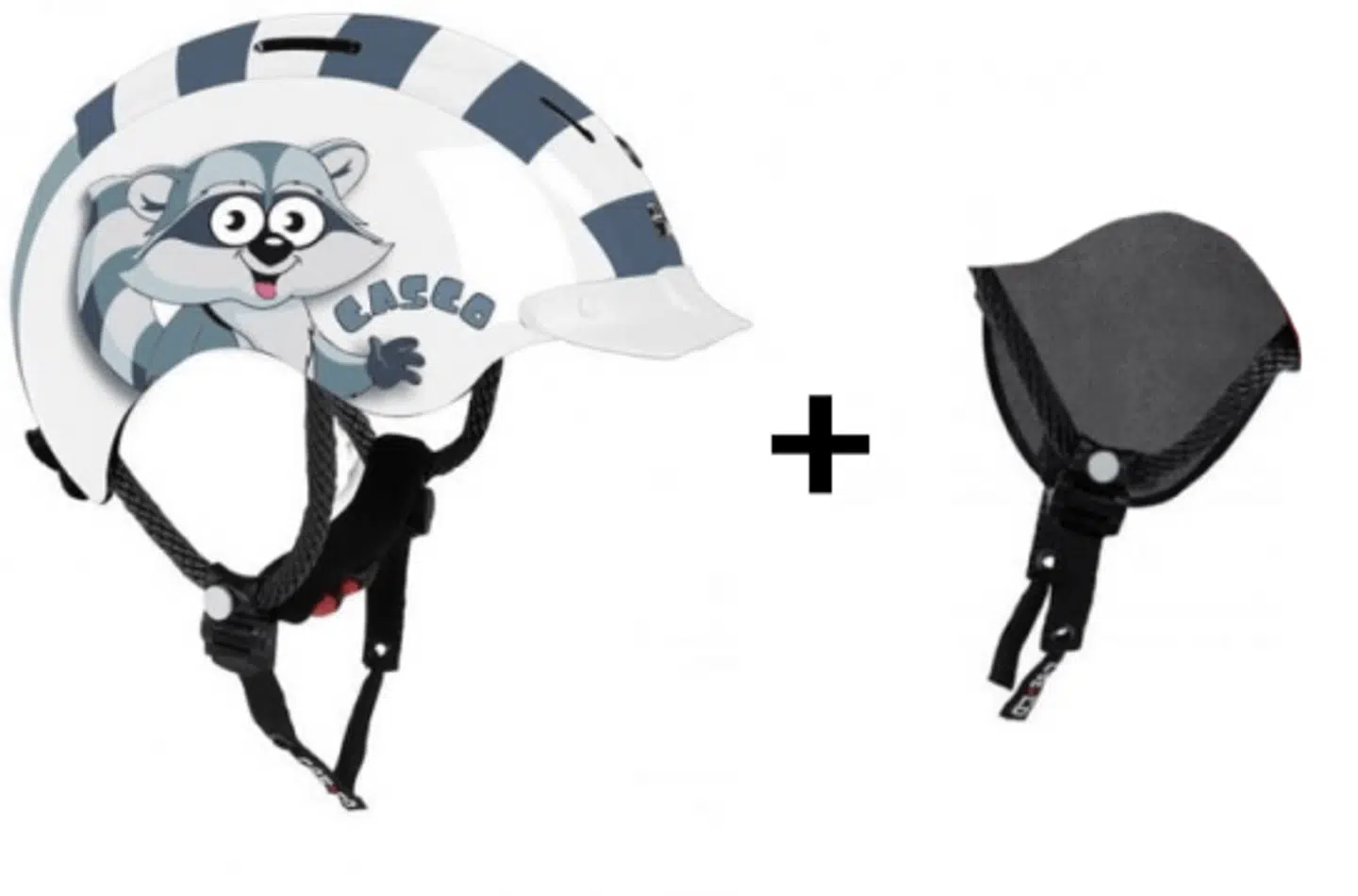 Mini GENERATION Racoon fra Casco + ørevarmere