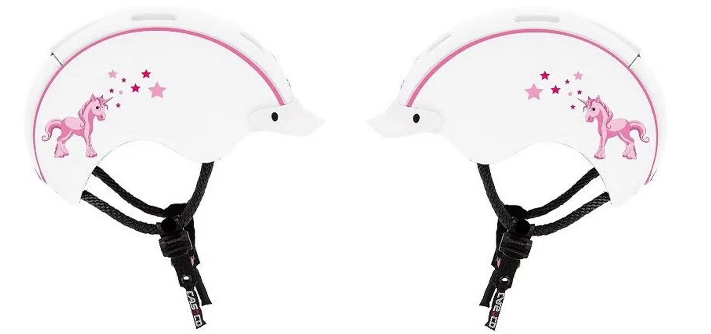 Hvid mini 2 unicorn fra Casco