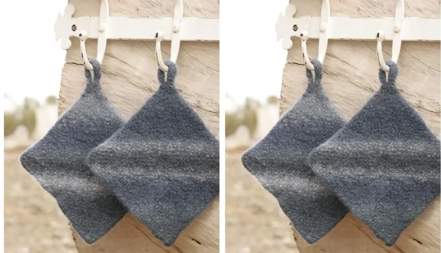 Midnight Storm by DROPS Design - Grydelapper Strikkeopskrift