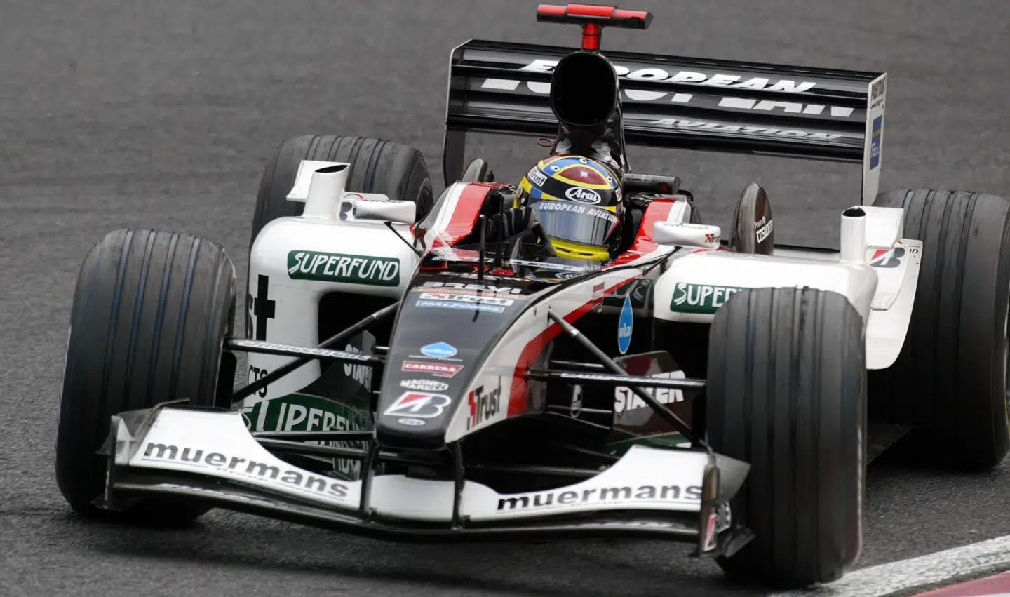 Nicolas Kiesa i Minardi i 2003.