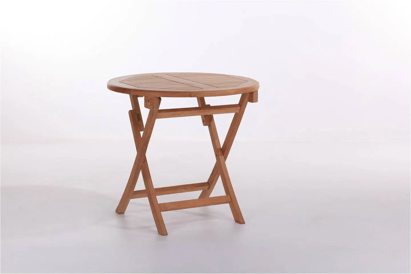 Dacore – Cafe Bord rundt til have eller altan i teak