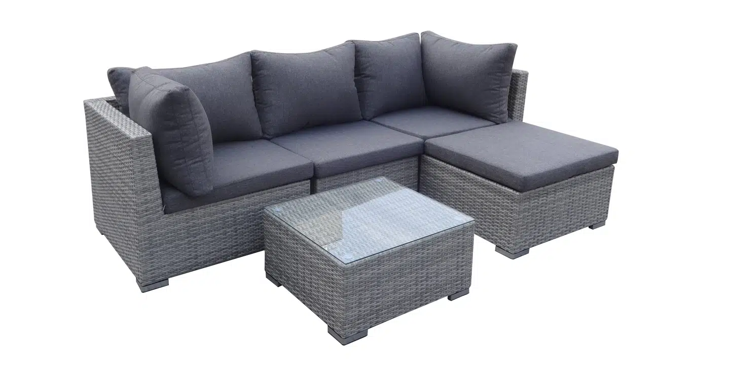 Dacore – Sofa med chaiselong modul – Grå