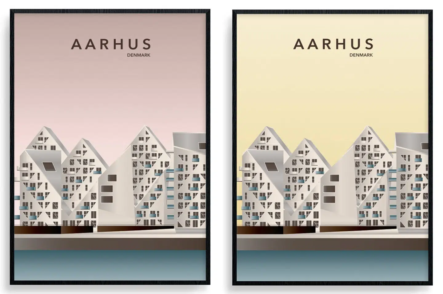 »Isbjerget« plakat - Aarhus