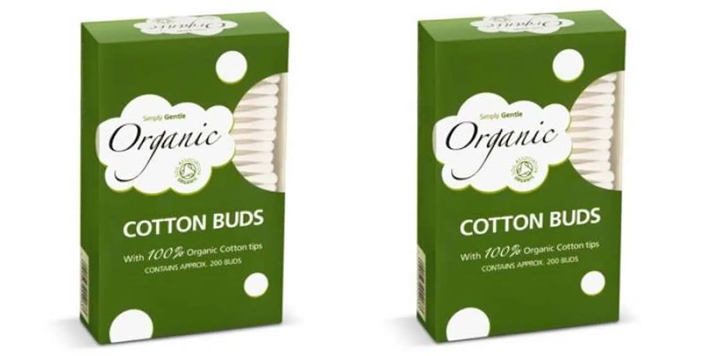 Økologiske og plastikfri vatpinde 200 Stk