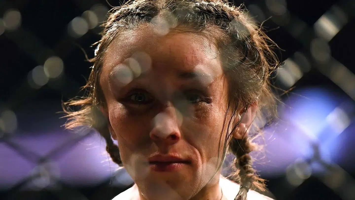 Joanna Jedrzejczyk natten til søndag.