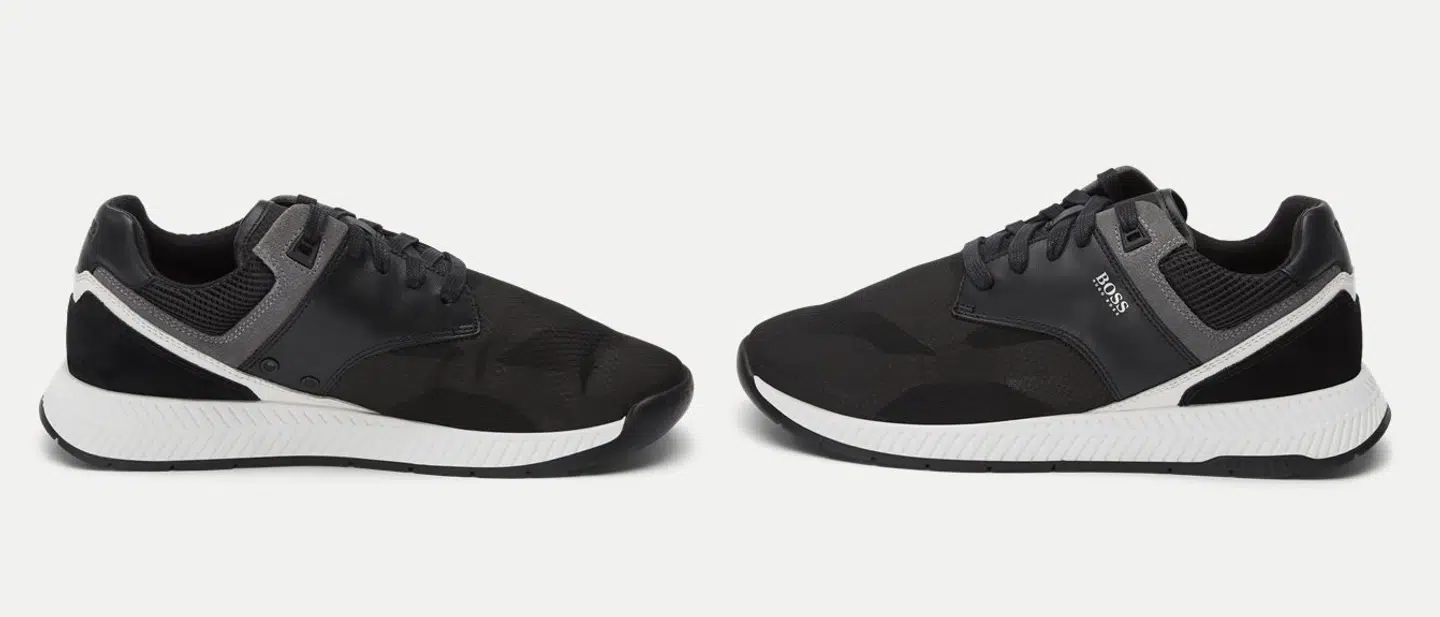 BOSS Athleisure - Titanium_Run Sneaker fra Hugo Boss