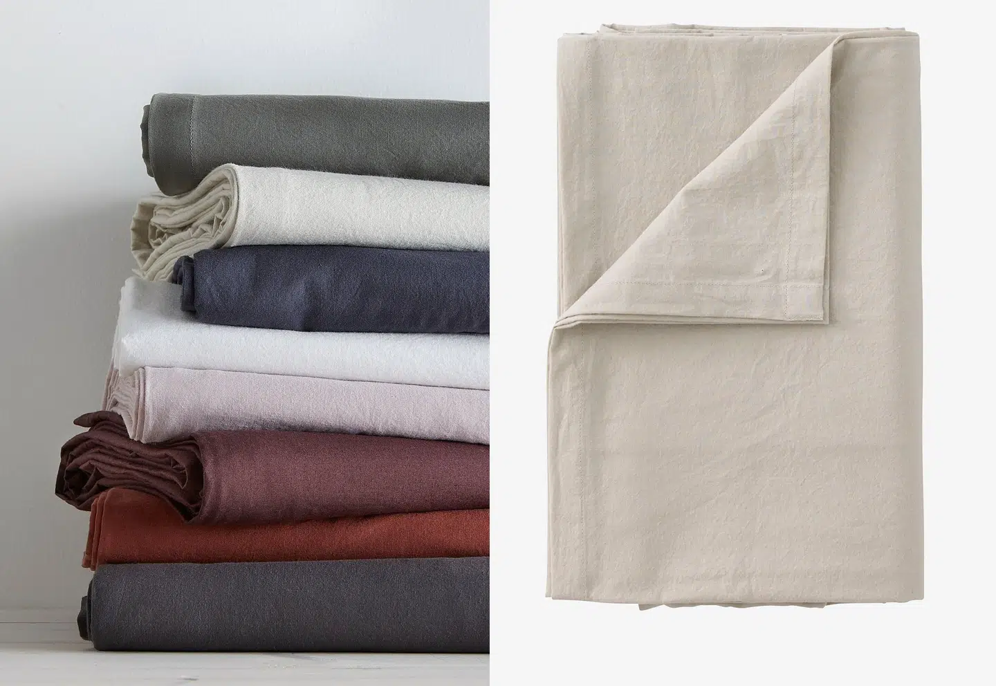 Lagen Juliette af vasket, økologisk bomuld fra Ellos Home