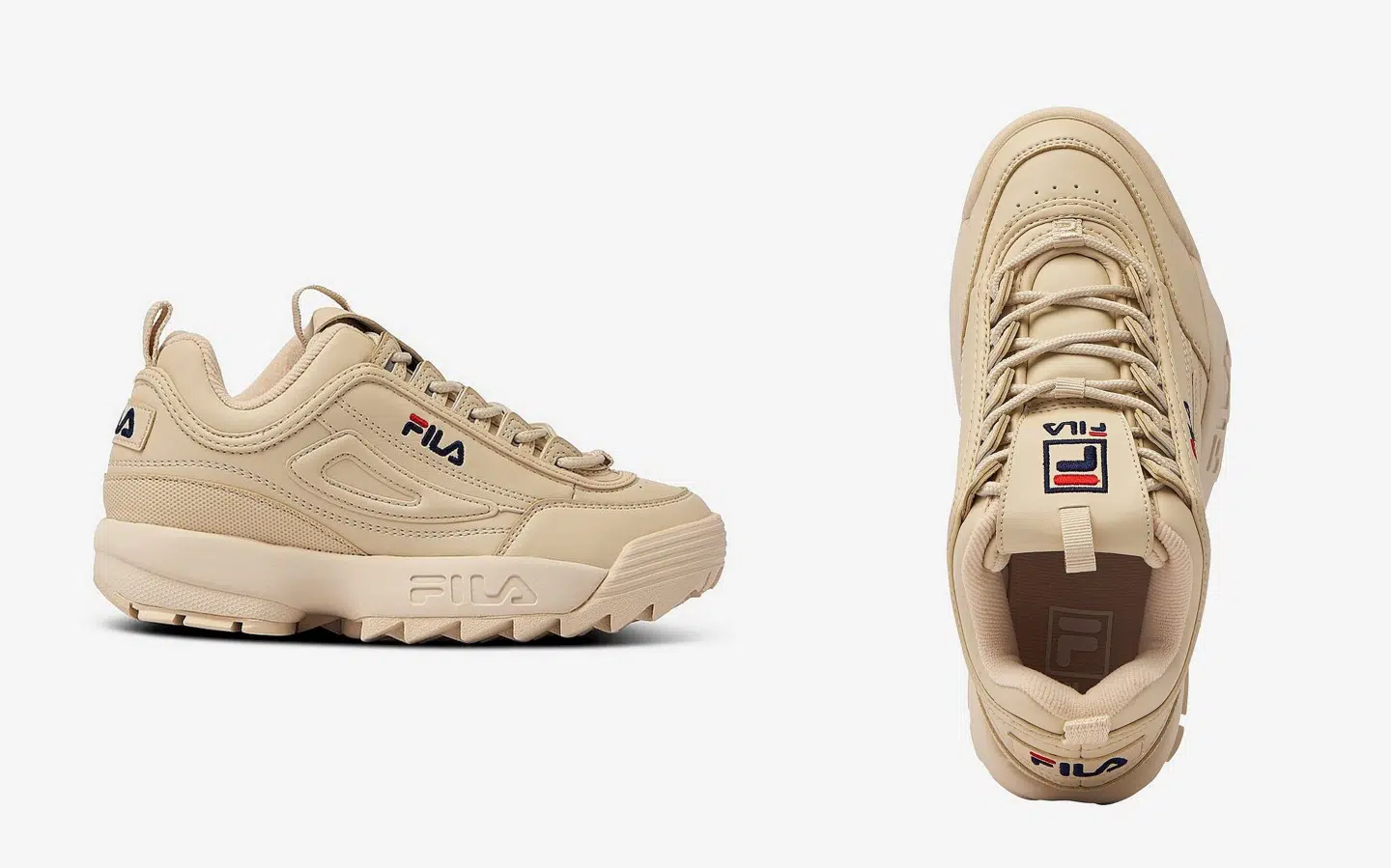 Fila Sneakers Disruptor Low Wmn i beige