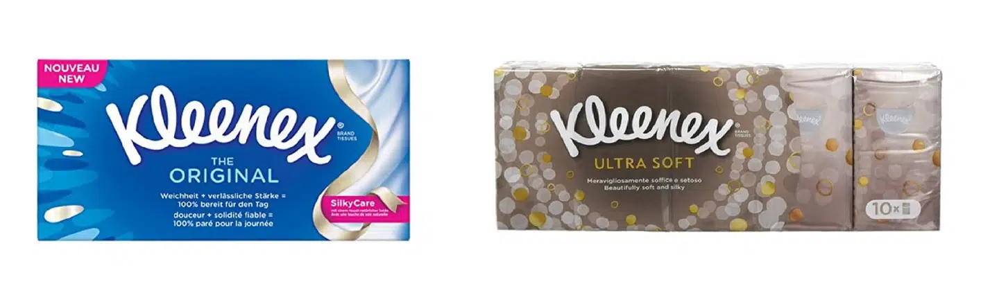 Kleenex lommeletter 70 stk.