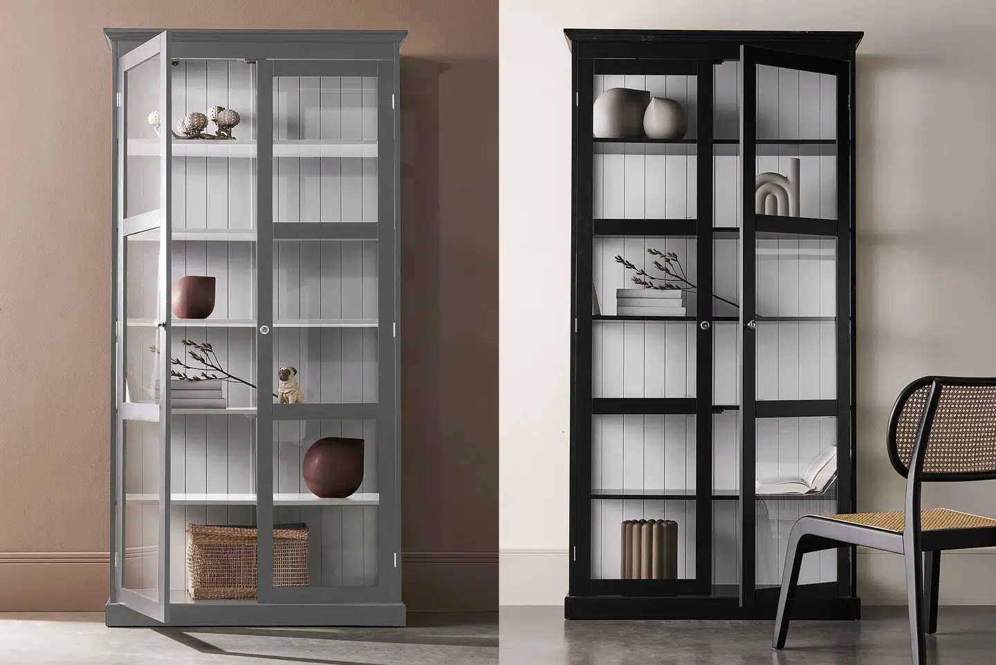 Klassisk vitrineskab fra Ellos Home