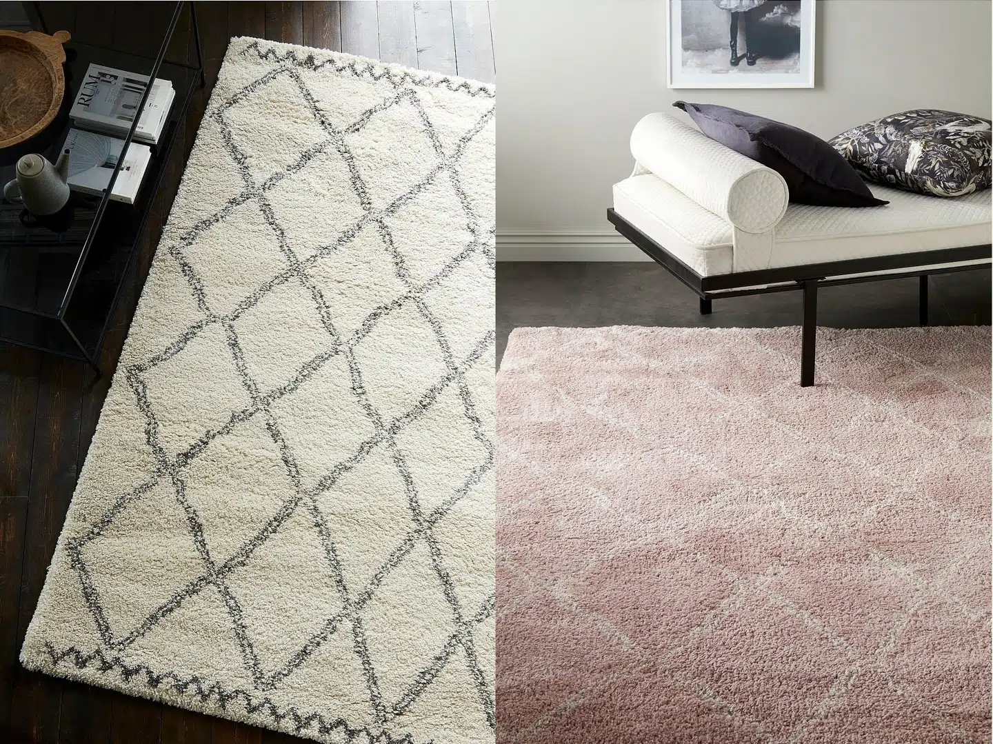 Ryatæppe gulvtæppe fra Tanger.