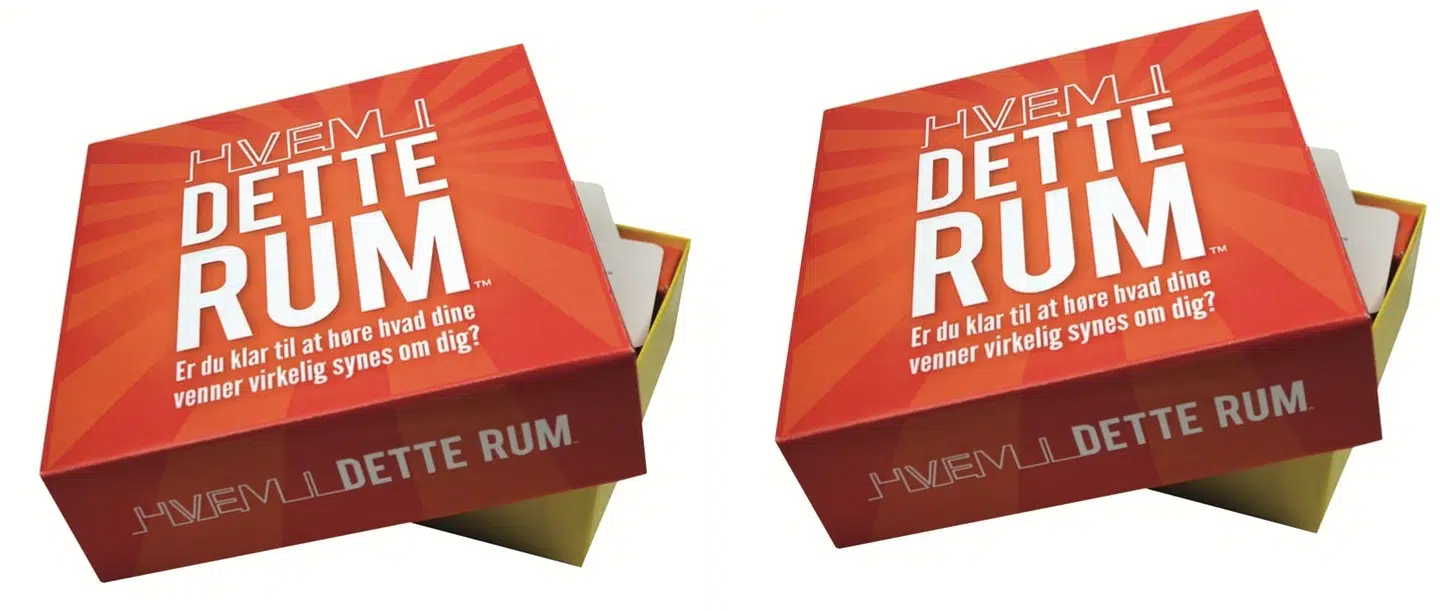 ”Hvem i dette rum”