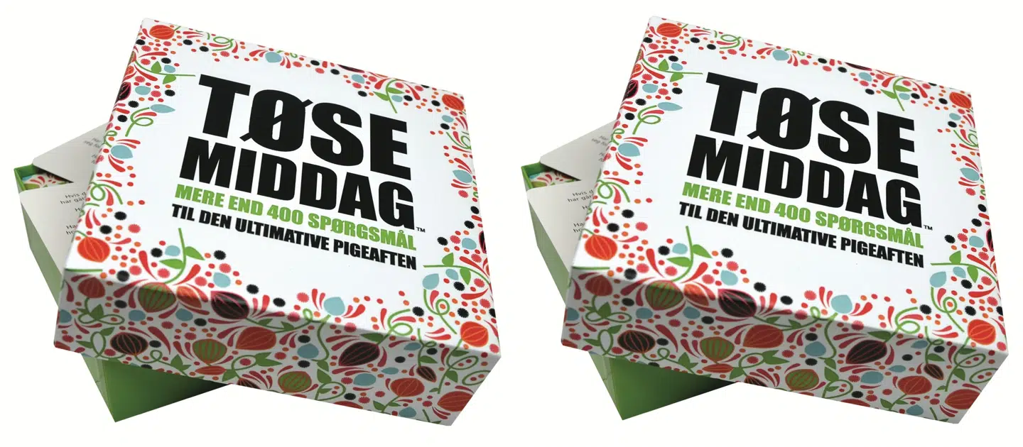 Til middagen med veninderne - “Tøsemiddag” quiz-spil