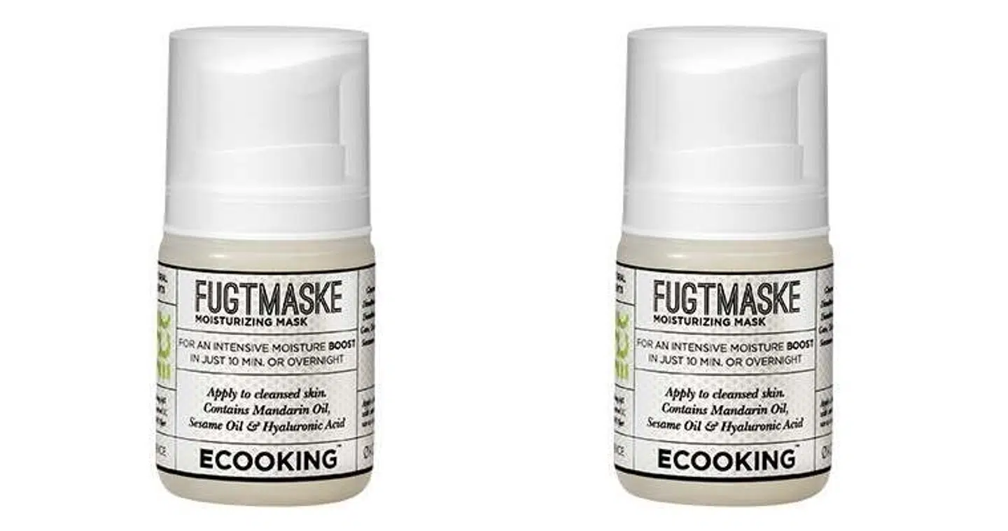 Fugtgivende ansigtsmaske fra Ecooking.