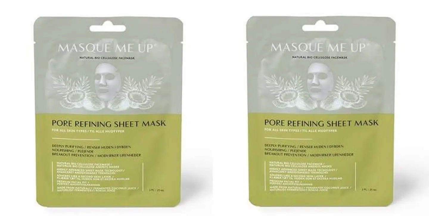Rens din hud i ansigtet med Masque me up ansigtsmaske
