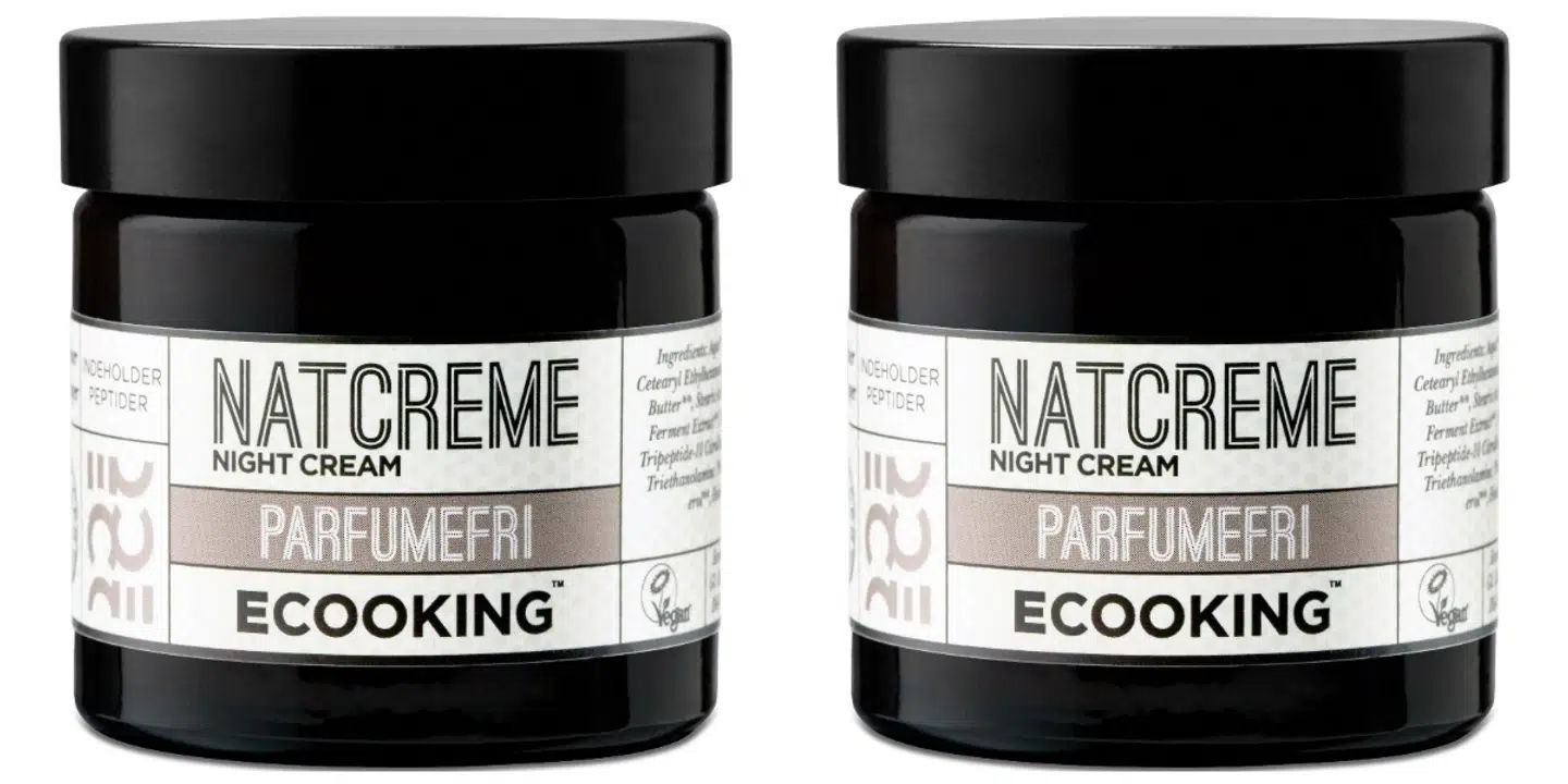 Parfumefri natcreme fra Ecooking
