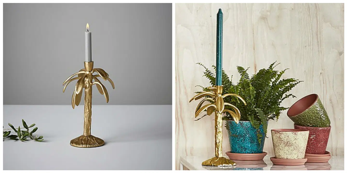 Hvorfor nøjes med en almindelig lysestage, når man kan få sådan en flot og anderldes banantræ-lysestage, der giver ethvert rum et ekstra pift.