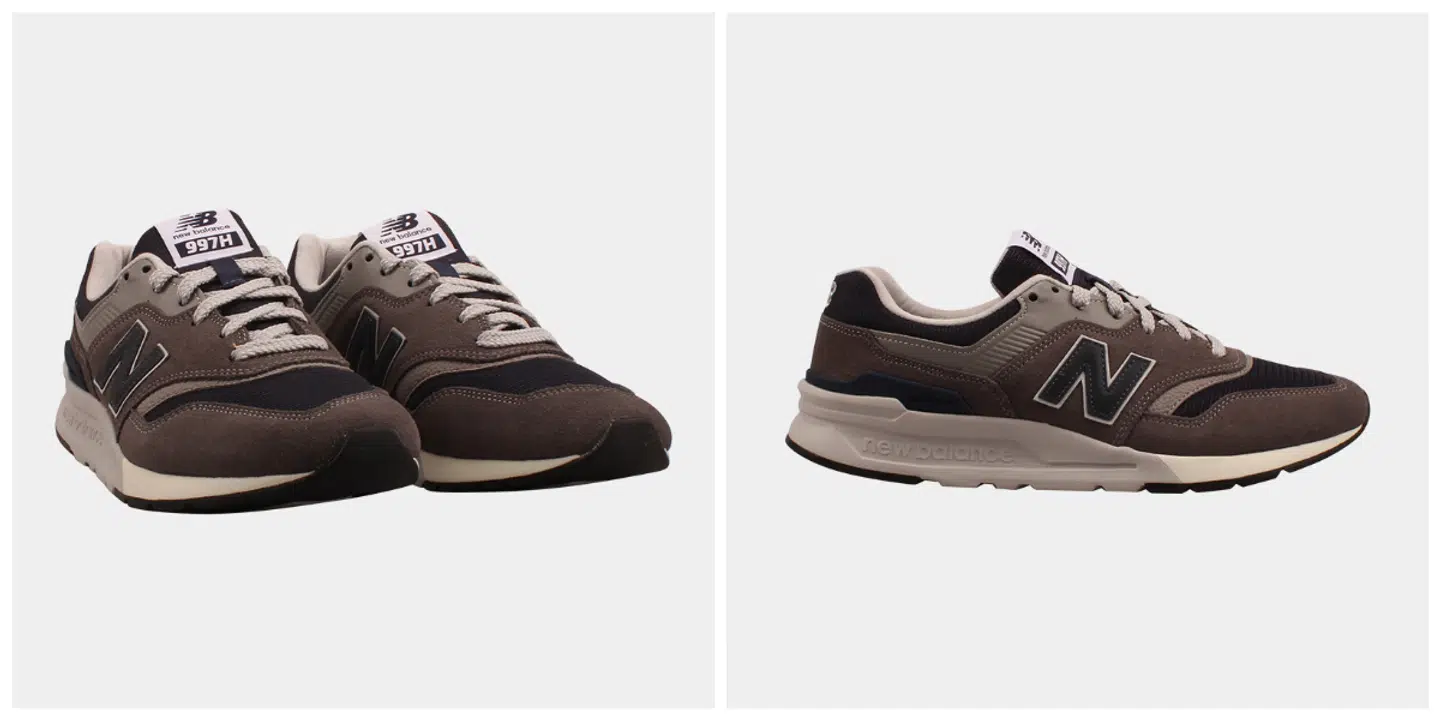 Et par klassiske sneakers fra New Balacne 997 fra LeFix. Billede: LeFix