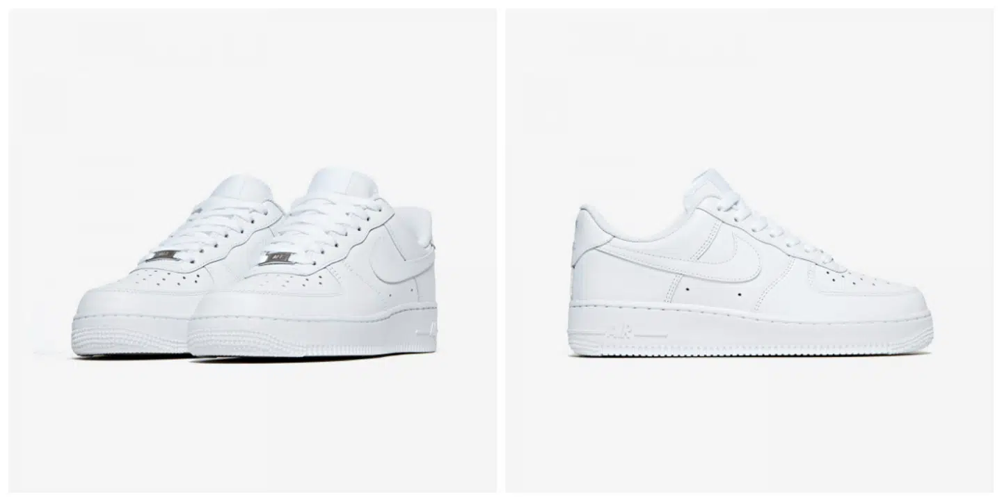 Med de klassike sneakers fra Nike - Air Force 1 '07 har et tidsløst look, som får en rænnaisance i perioder. Billede: Rezetstore