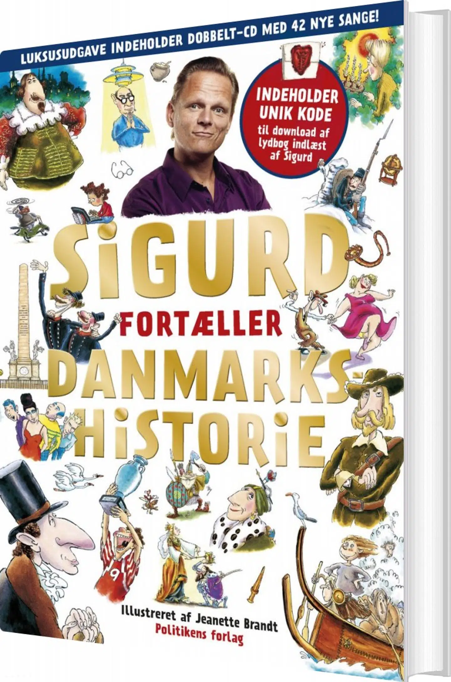 Lydbogen på Mofibo Sigurd fortæller danmarkshistorie.