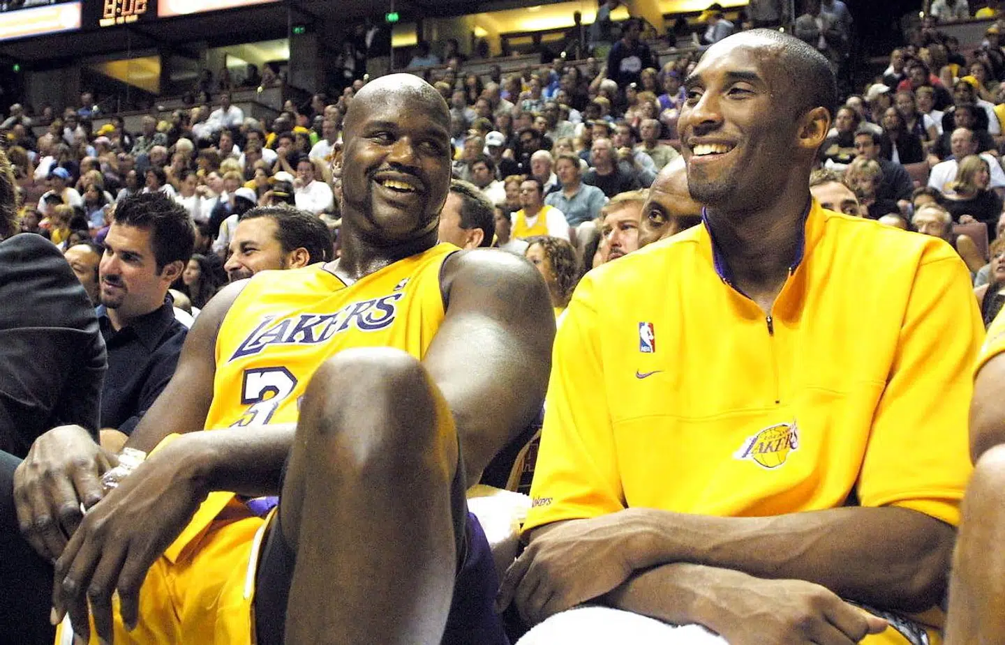 Shaquille O' Neal spillede sammen med Kobe Bryant i Los Angeles Lakers fra 1996 til 2004.