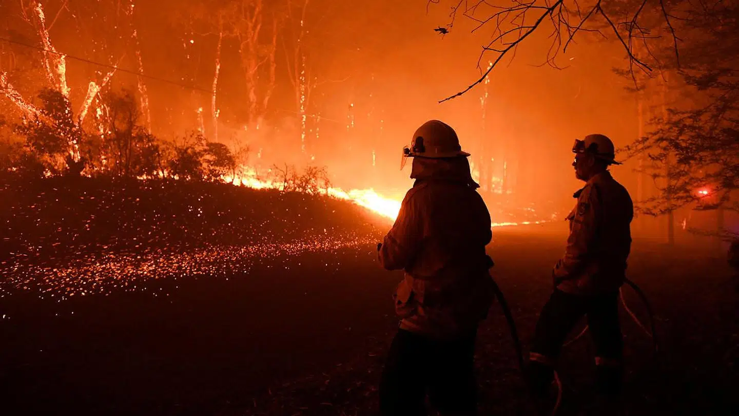 Store brande hærger i Australien, og røgen giver store gener.