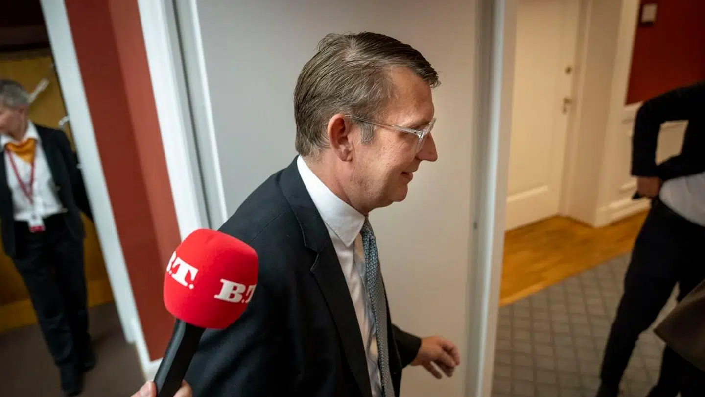 Troels Lund Poulsen ville ikke svare på spørgsmål.
