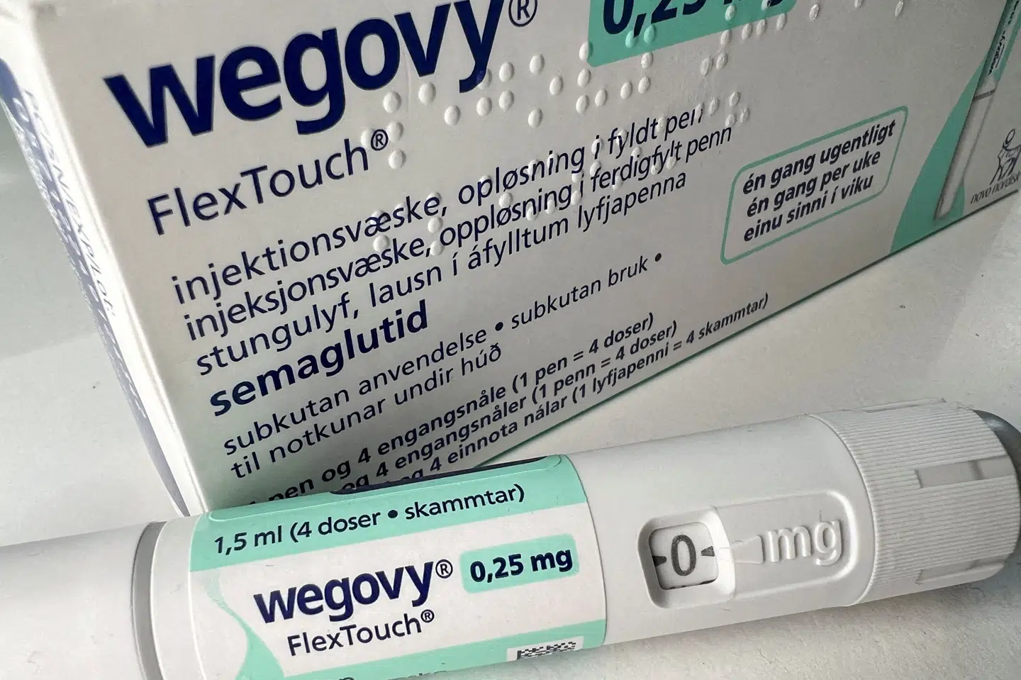 Novo Nordisks vægttabsmiddel Wegovy har opnået stor popularitet på tværs af landegrænser det seneste år. (Arkivfoto).