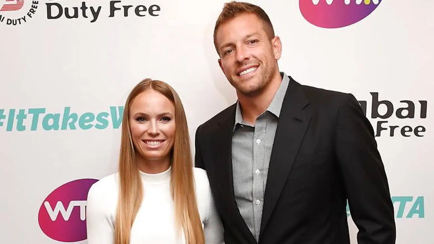 Caroline Wozniacki og David Lee blev gift i juni.