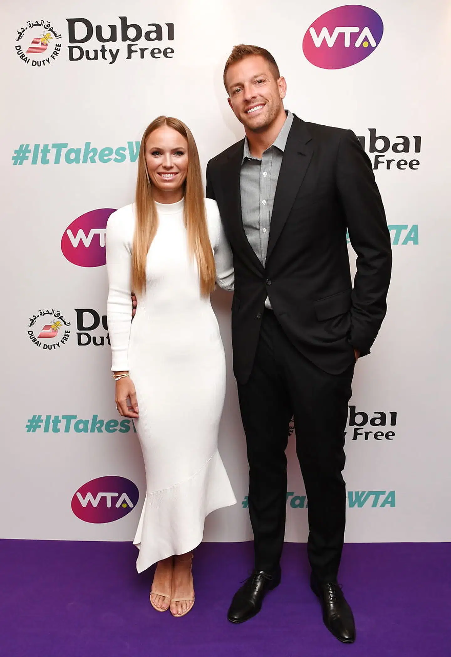 Caroline Wozniacki og manden, David Lee.