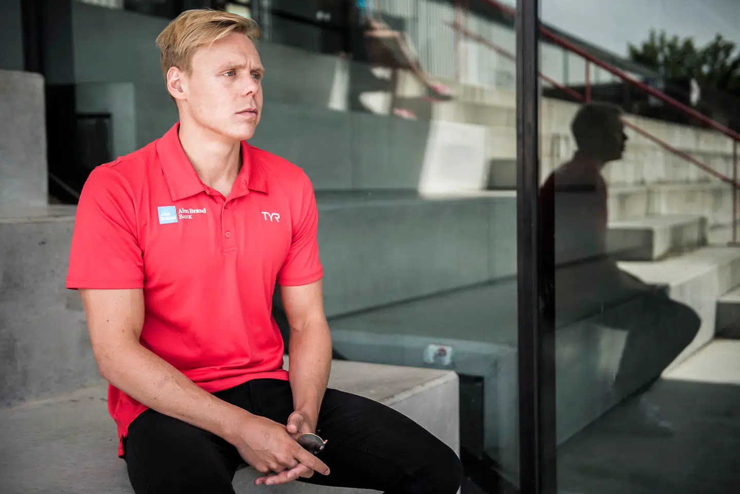 Daniel Skaaning, billedet, er talsmand for svømmerne på Det Nationale Træningscenter.