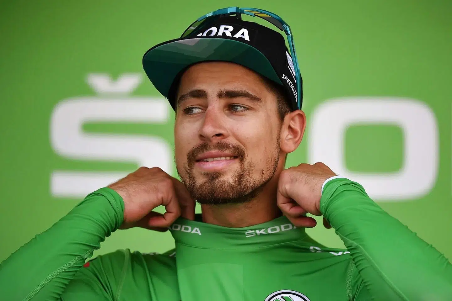 Peter Sagan er en af dem, der altid ved, hvem man skal sidde på hjul af, før det går løs i spurten.