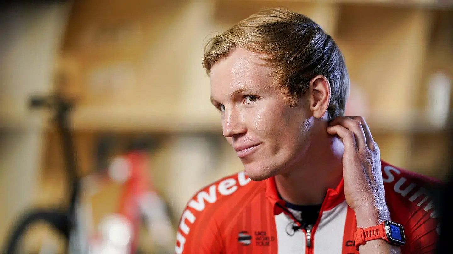Søren Kragh Andersen følger ikke holdets koncept 'personal plates' under Tour de France.