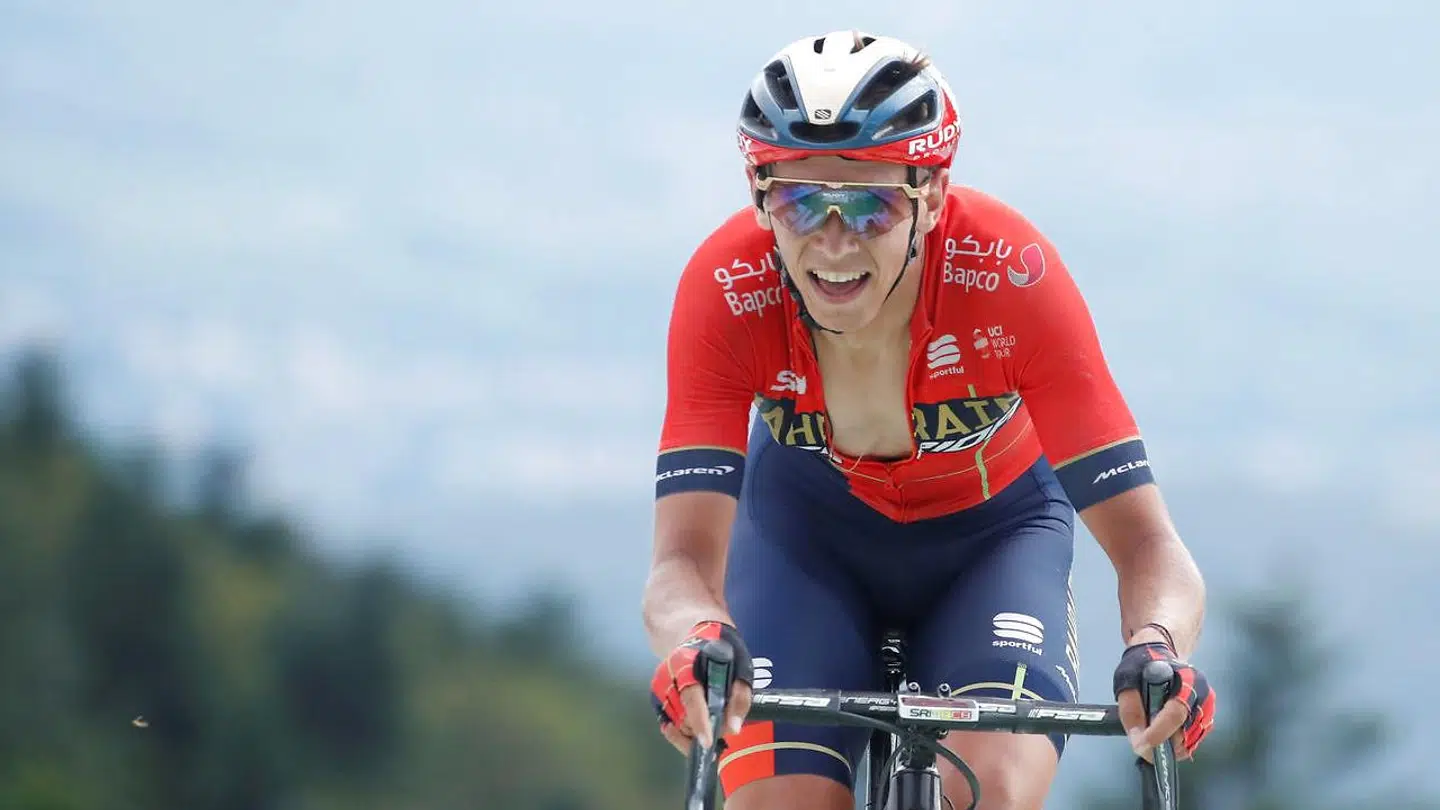 6. etape blev vundet af Bahrain-Meridas Dylan Teuns, der sad i udbrud det meste af dagen.