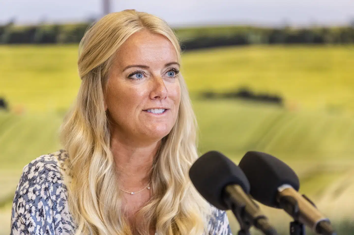 Formand Pernille Vermund har droppet de ufravigelige krav om blandt andet et asylstop. Partiet skal genrejses med klassisk Nye Borgerlige-politik, siger hun. En fusion med DF bliver det dog ikke til. (Arkivfoto).