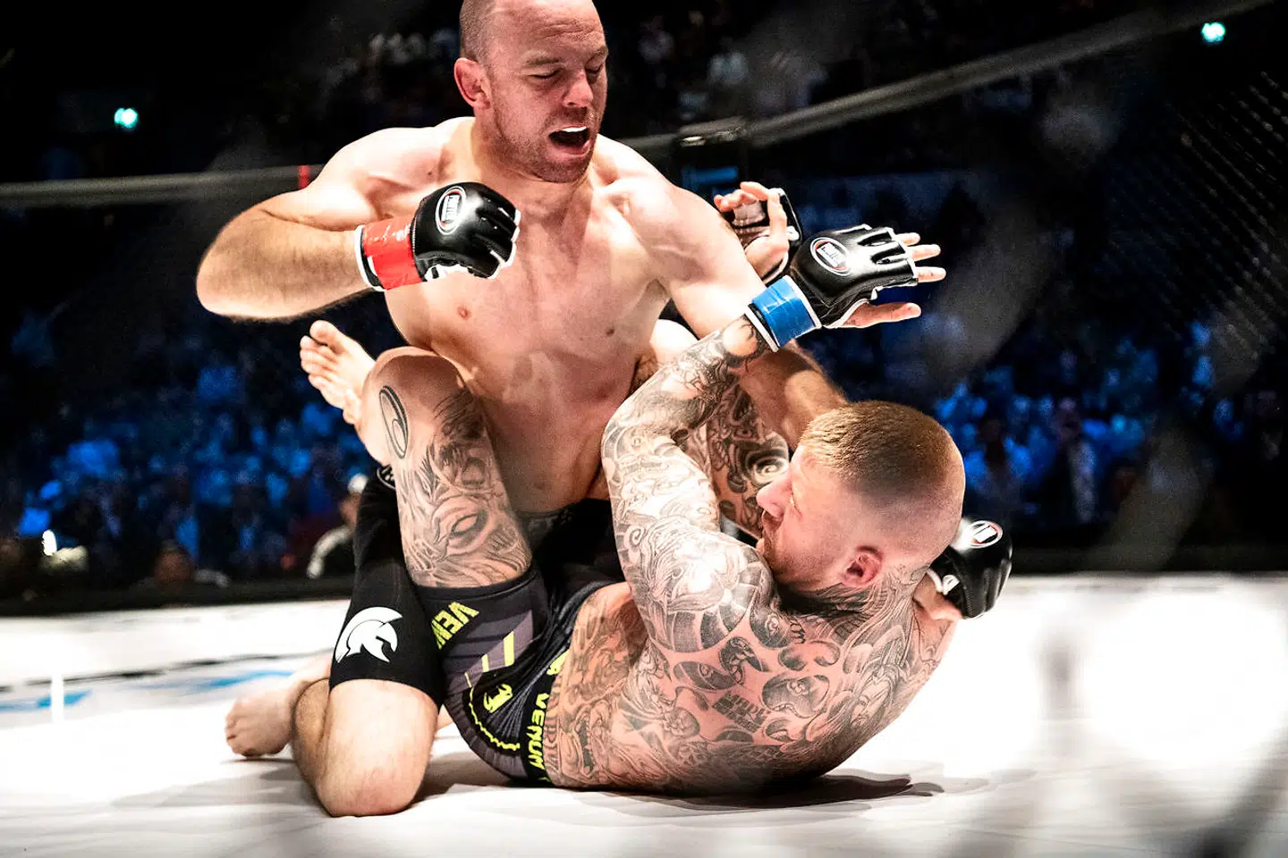 163 sekunder tog kampen mellem Mark O. Madsen og Patrick Nielsen.