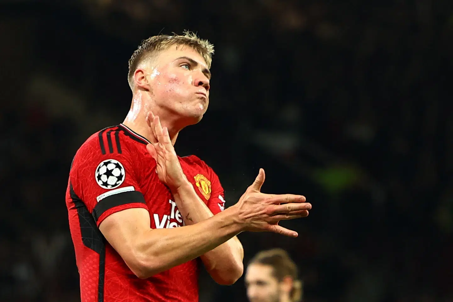 Tre mål i ti kampe er det indtil videre blevet til for Manchester Uniteds Rasmus Højlund. I Premier League har han endnu ikke scoret.