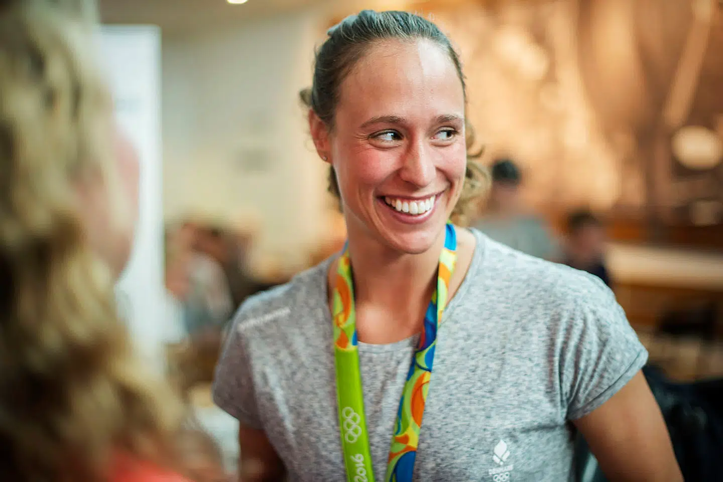 Rikke Møller var med til at vinde OL-bronze i holdmedley i 2016.