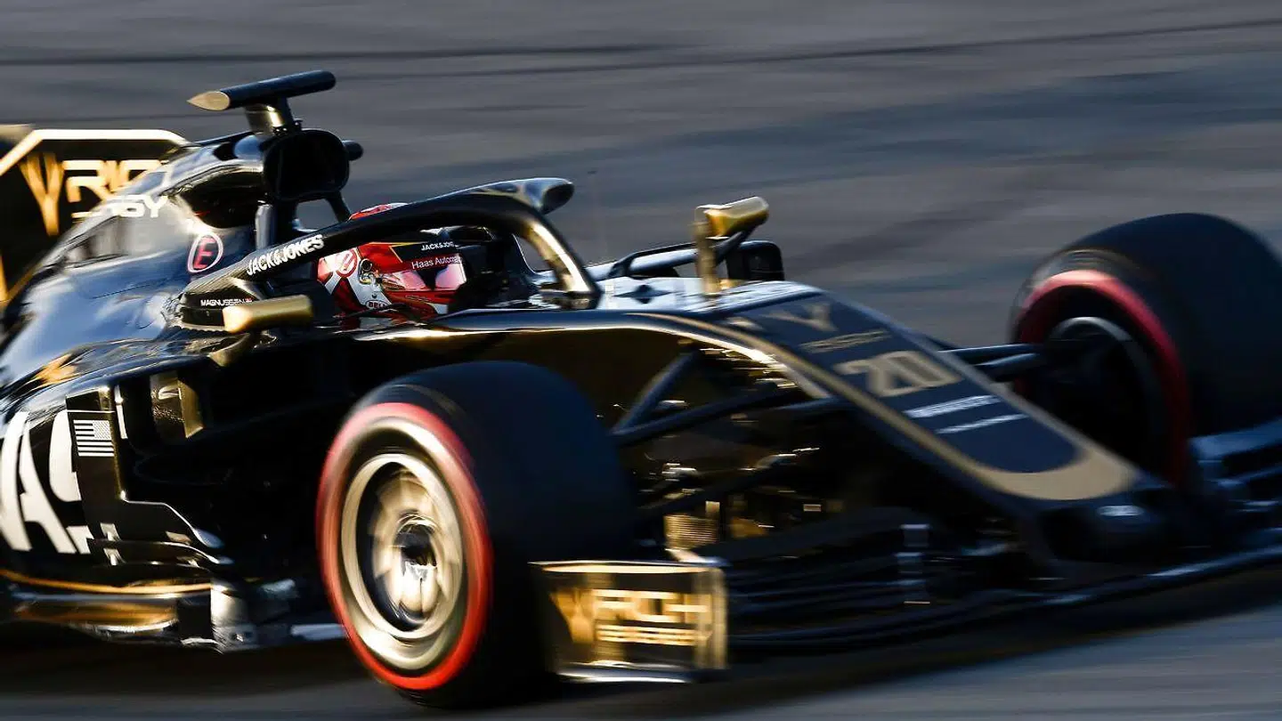 Kevin Magnussen tager i weekenden hul på sin tredje Formel 1-sæson for Haas, og han føler sig hjemme på holdet, der viser ham stor tillid og støtte. Det skriver Ritzau, tirsdag den 12. marts 2019.. (Foto: LLUIS GENE/Ritzau Scanpix)