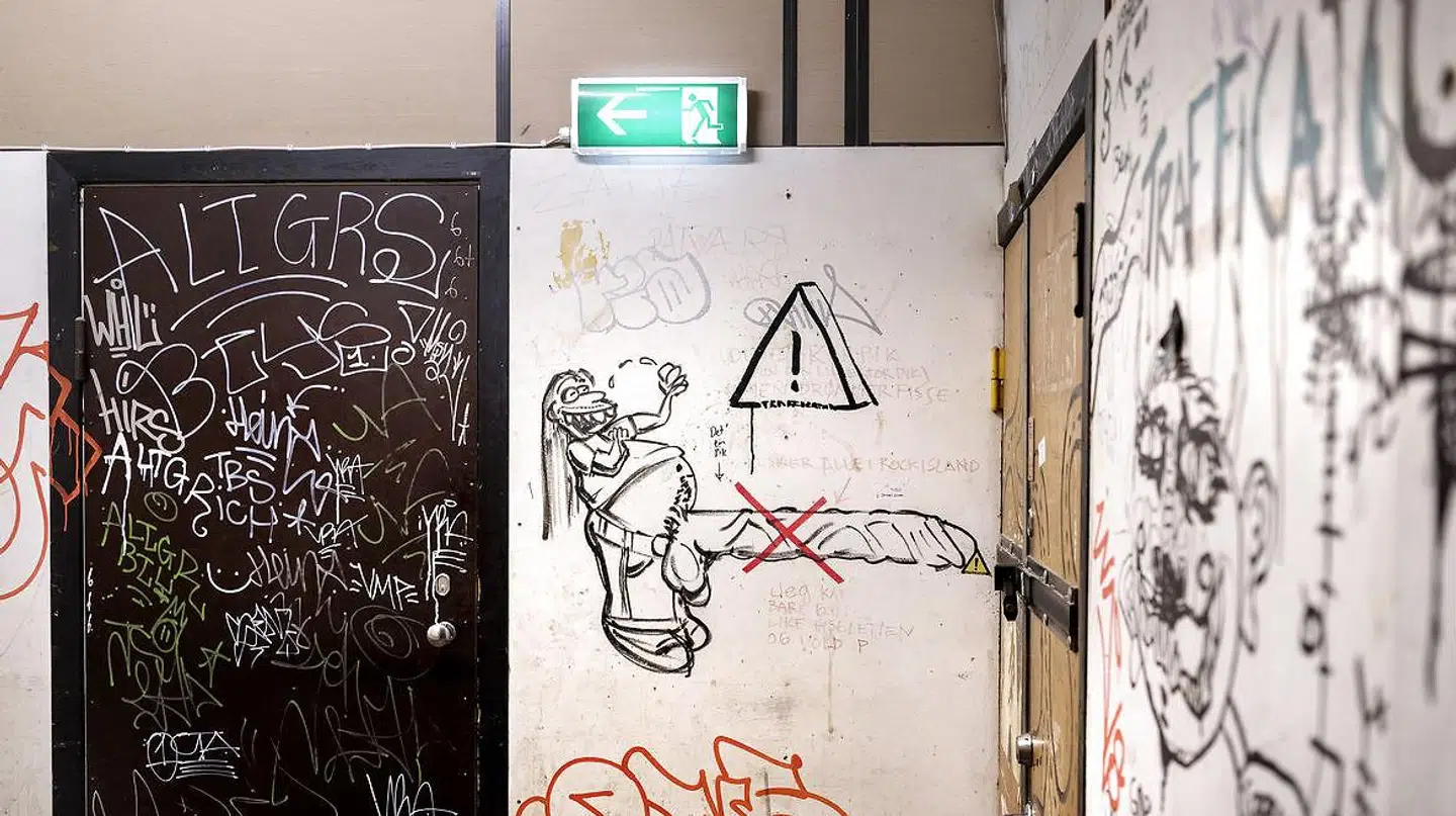 Det er ikke umiddelbart vægge, som man normalt tænker på, når man tænker Michelin.